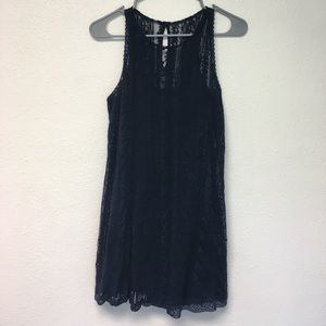 Navy lace Abercrombie dress